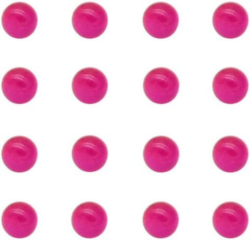 4Mm Ruby Pearls Balls Insert Ruby Ball for Jewelry Making, Bracelets, Necklaces, Crafts, Laboratory Chemicals(16 Pack)