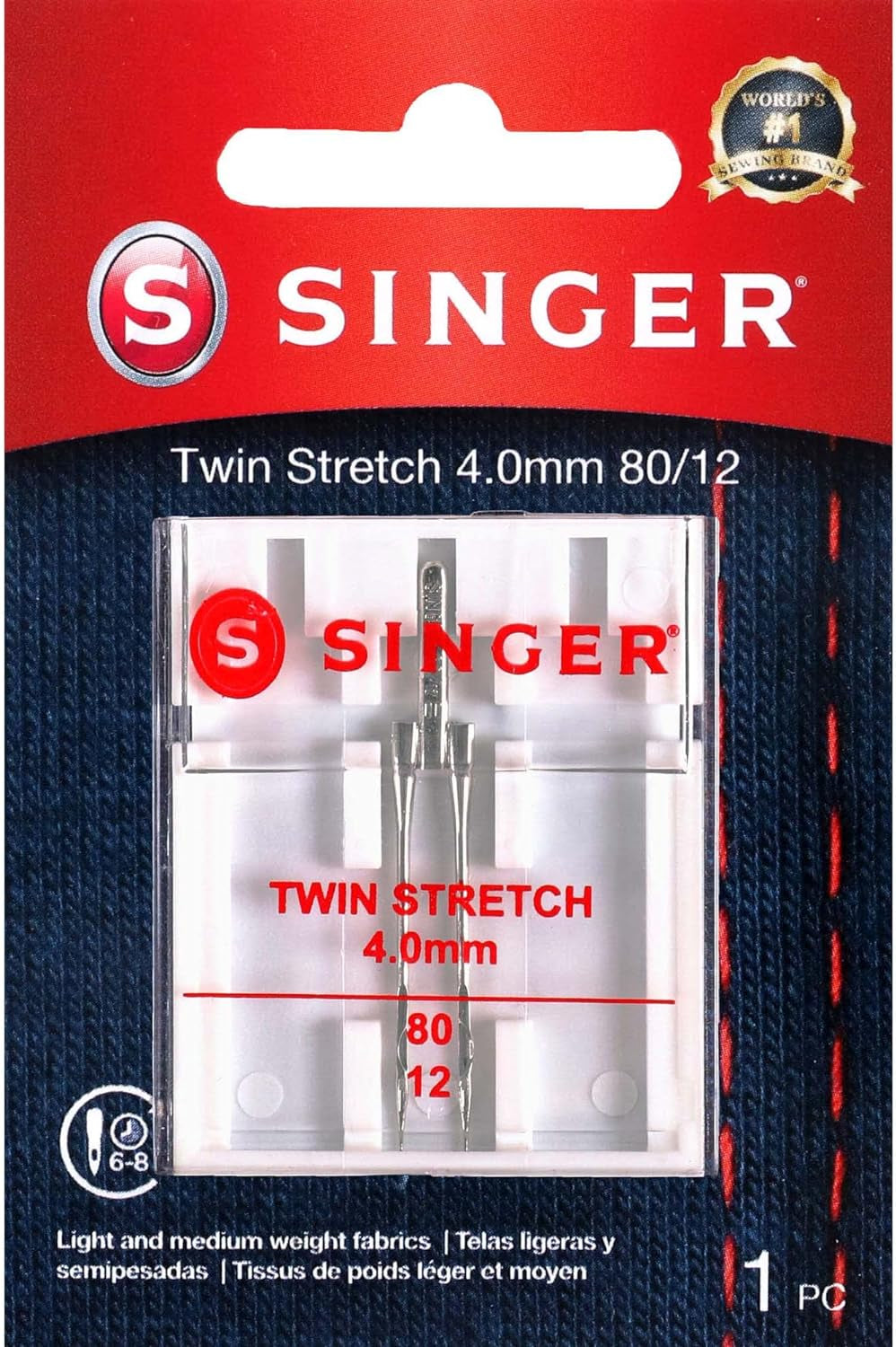 Universal Twin Stretch Sewing Machine Needle