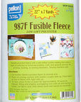 987F Fusible Fleece 22" (Bolt, 7 Yards), Fabric by the Bolt