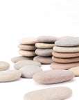 [About 98 PCS - 103 PCS](18.1 Pounds) Painting Rocks,2.23"-3.68" River Rocks,Flat Stones