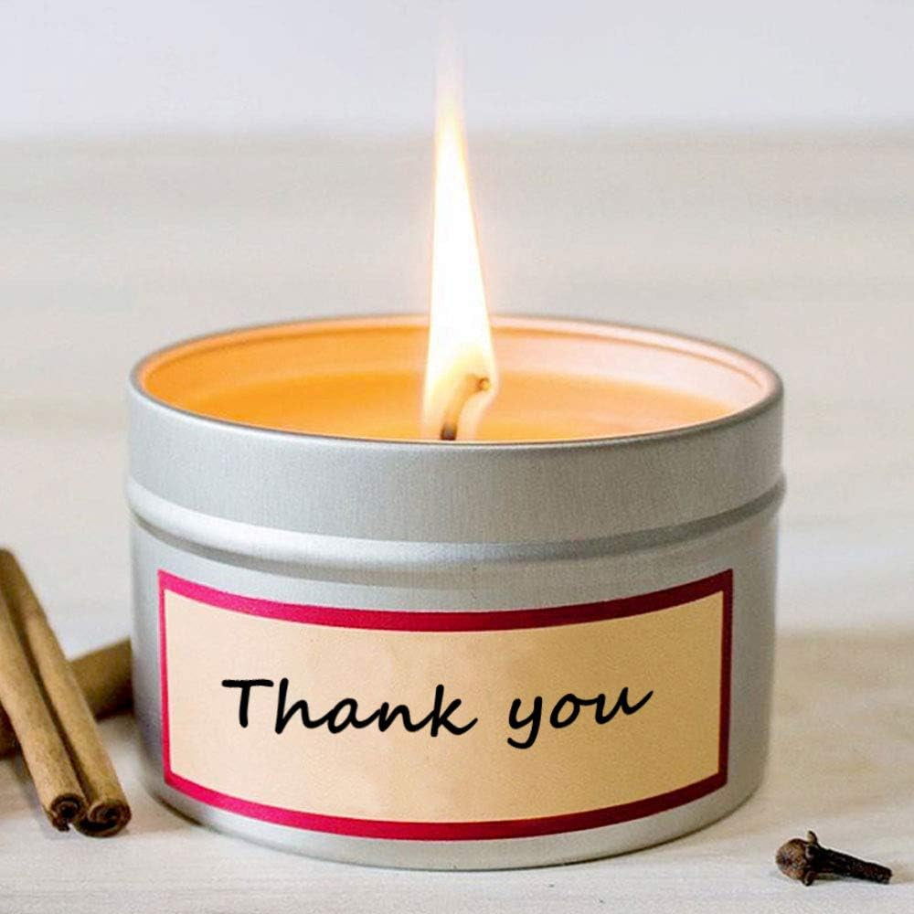 Candle Tin 24 Piece, 4 Oz, for Candle Making