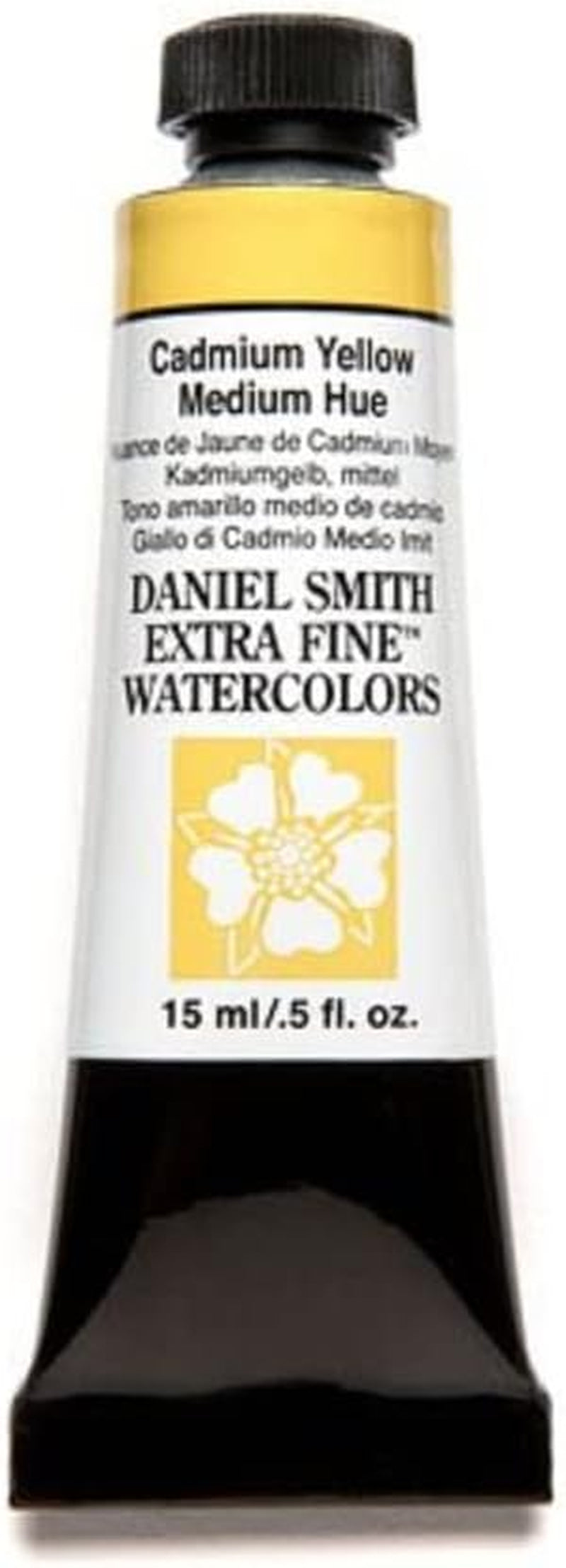 Extra Fine Watercolor 15Ml Paint Tube, Cadmium Yellow Medium Hue (284600184), 0.5 Fl Oz (Pack of 1)