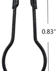 1000Pcs Metal Black Safety Pins/Gourd Pin/Bulb Pin for Clothing Crafting and Diy,Black
