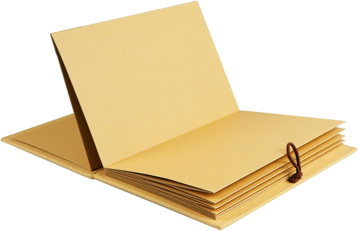 Scrapbook Albums, 6 X 8 Inches DIY Photos Collection by LUNIQI, Accordion Stretchable Folding Kraft Paper for Wedding Anniversary, Valentines Day, Love Memory