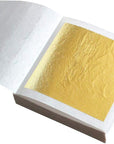 Edible Gold Leaf Sheets 30 Sheet Gold Leaf for Cake Chocolates Decorating, Bakery Pastry Cooking, Makeup Health & Spa,Gilding Crafting,Gilding Dessert Decoration, DIY Arts Project, 4.33 X 4.33Cm (30)