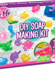 DIY Soap Making Kit Refill Pack - 60 Soap Cubes for the Super Soap Studio Kit- 30 Clear and 30 White Soap Cubes Included- Make Your Own Soap for Boys Girls- Fun Education Activity for Kids 6+