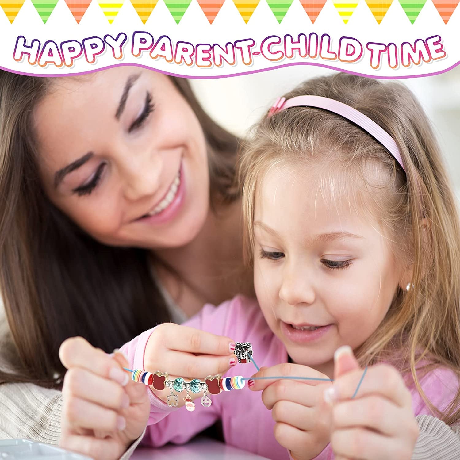 Girls Charm Bracelet Making Kit: Perfect Unicorn Girls Toy Girls Jewelry Making Kit 8-12 a Gifts for Ages 6 7 8 9 10 Crafts for Girls That Imagination Self-Expression and Inspires Creativity