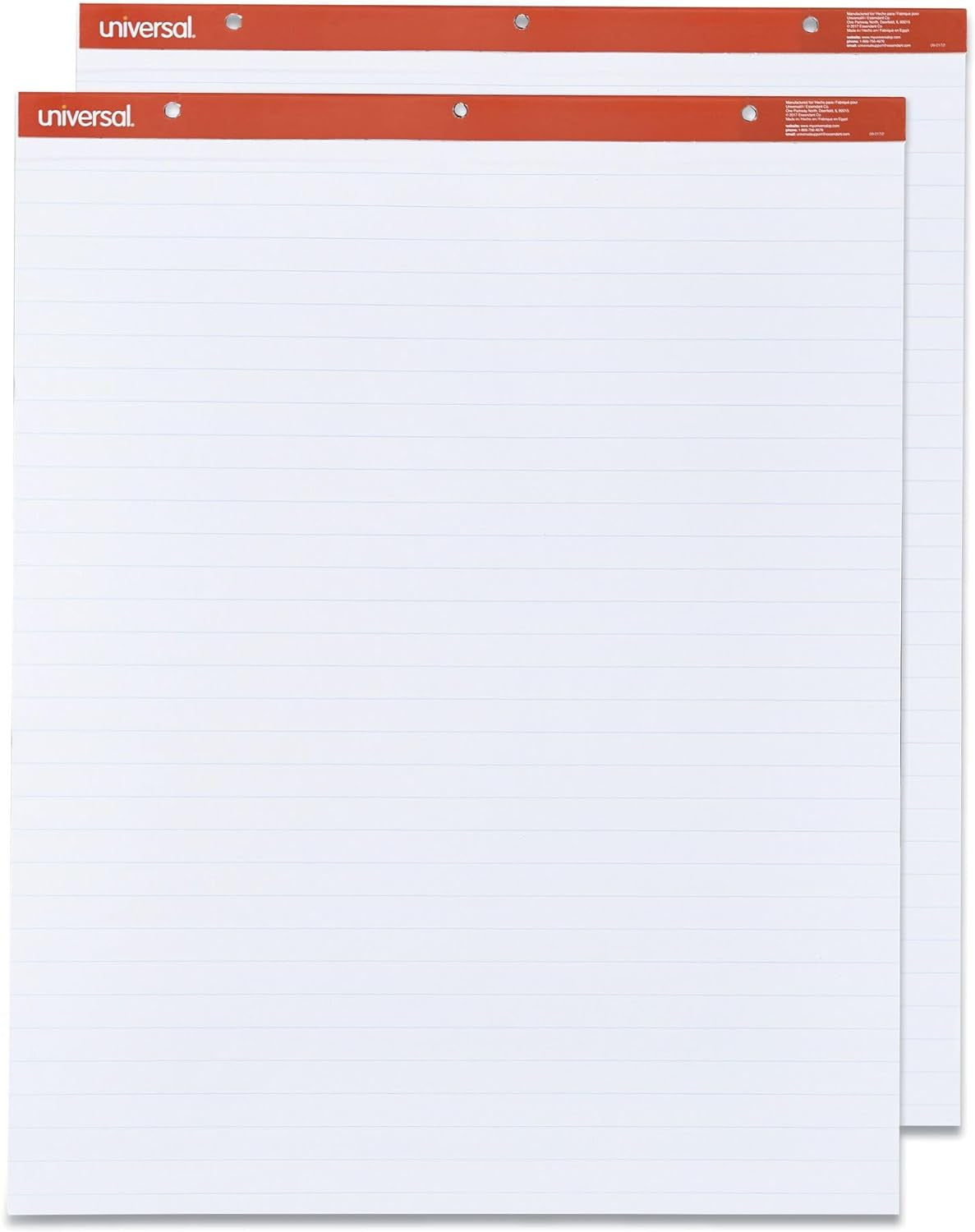 UNV35601 27 In. X 34 In. Easel Pads/Flip Charts - White (2/Carton)