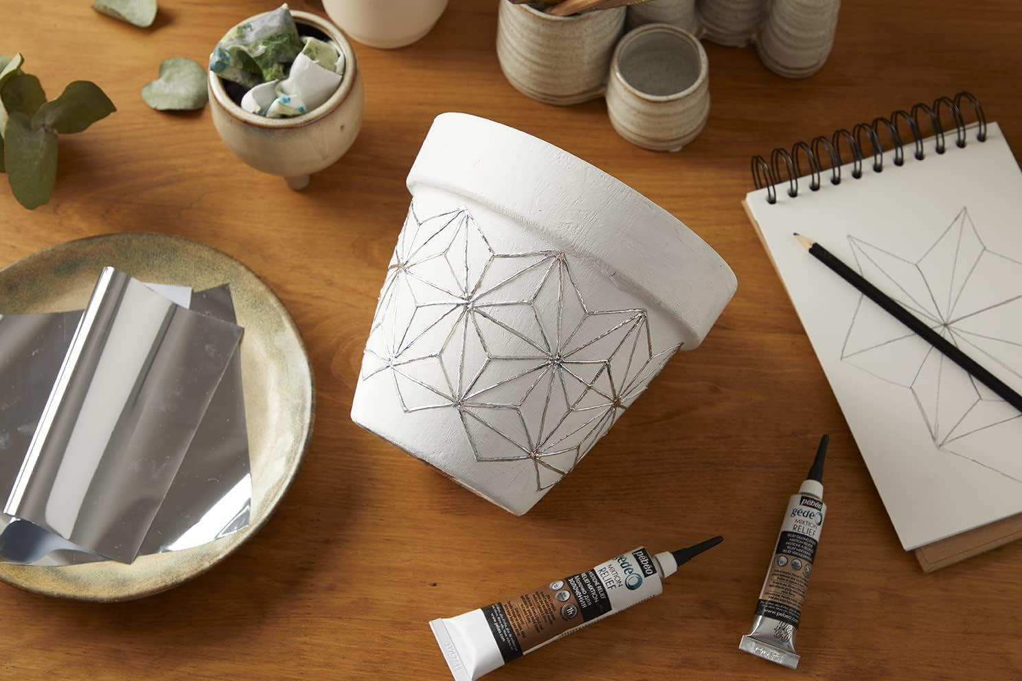 Gedeo Mixtion Relief Gilding Paste, 37 Ml Tube, Transparent