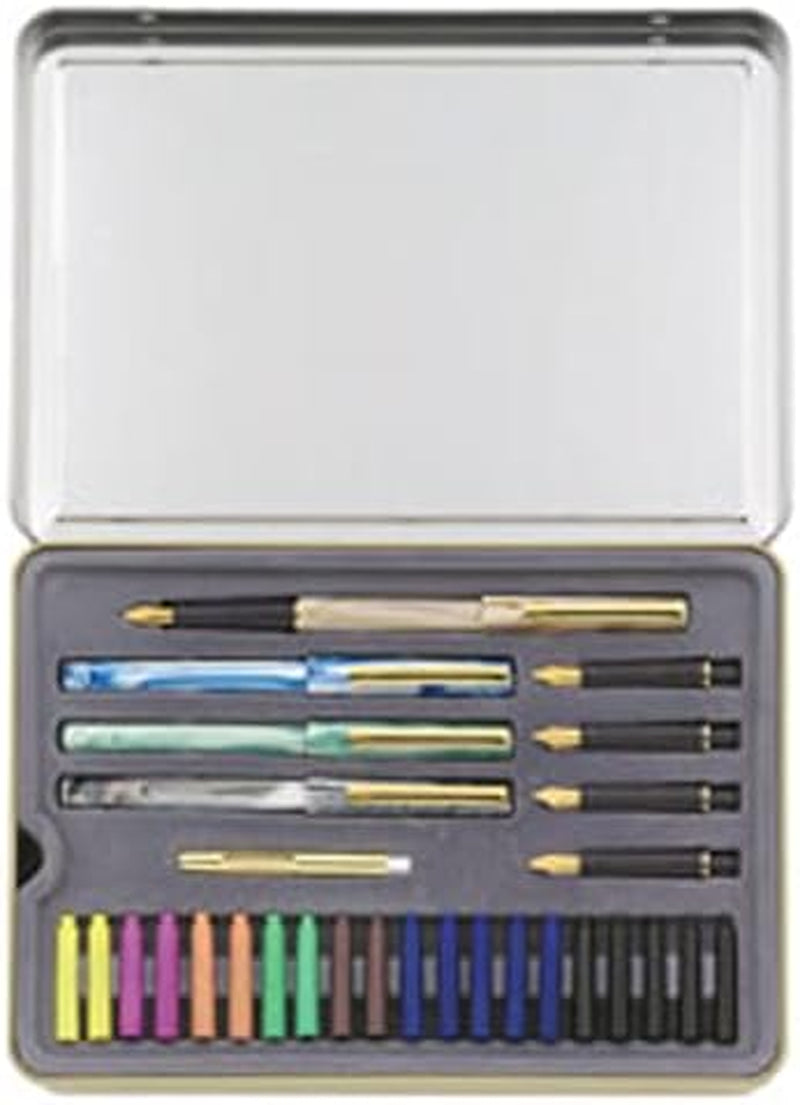 Calligraphy Pen Set, Ideal for All Skill Levels, 899 SM5, Assorted, 33 Piece Set