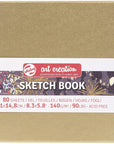Talens Japan T9314-233M 452248 Art Creation Sketchbook, Drawing Notebook, 8.3 X 11.8 Inches (21 X 30 Cm), Navy Blue