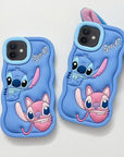 Silicone Wave Stitch Soft Cover Case For iPhone 15 14 13 12 11 Pro Max Xs XR 6 7 8 sanrio case iphone 14 case