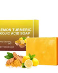 Lemon Turmeric Kojic Soap