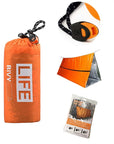 Survival Tube Emergency Tent With Whistle