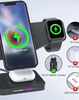 3 In 1 Wireless Chargers Stand
