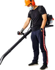 OSAKAPRO 52CC 2-Cycle Gas Backpack Leaf Blower With Extention Tube,green