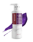 Karseell maca power Purple Shampoo Professional Neutralizes Brass & Yellow Tones For Blonde Silver Gray Highlighted Hair 16.90 oz 500ml