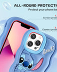 Silicone Wave Stitch Soft Cover Case For iPhone 15 14 13 12 11 Pro Max Xs XR 6 7 8 sanrio case iphone 14 case