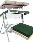 77"x43" Patio Outdoor Garden Swing 300D Canopy Replacement Porch Top Cover Seat