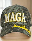 Trump 2024 Keep America Great Baseball Cap Embroidery MGA Hat Donald Trump Patriots President Hat for Trump Supporter Truck Caps