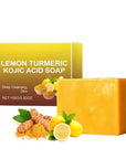 Lemon Turmeric Kojic Soap