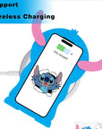 Ears Can Move Stitch For iPhone 14 13 12 11 Pro Max Xs XR 6 7 8Plus Case Soft Silicone Soft Case