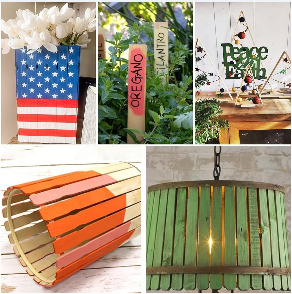30Pcs Paint Stir Sticks, 12 Inch Wooden Paint Stirrers for Mixing, Paint Sticks for Library Markers or Garden Plant Labels, Mixing Sticks for DIY Craft Sticks