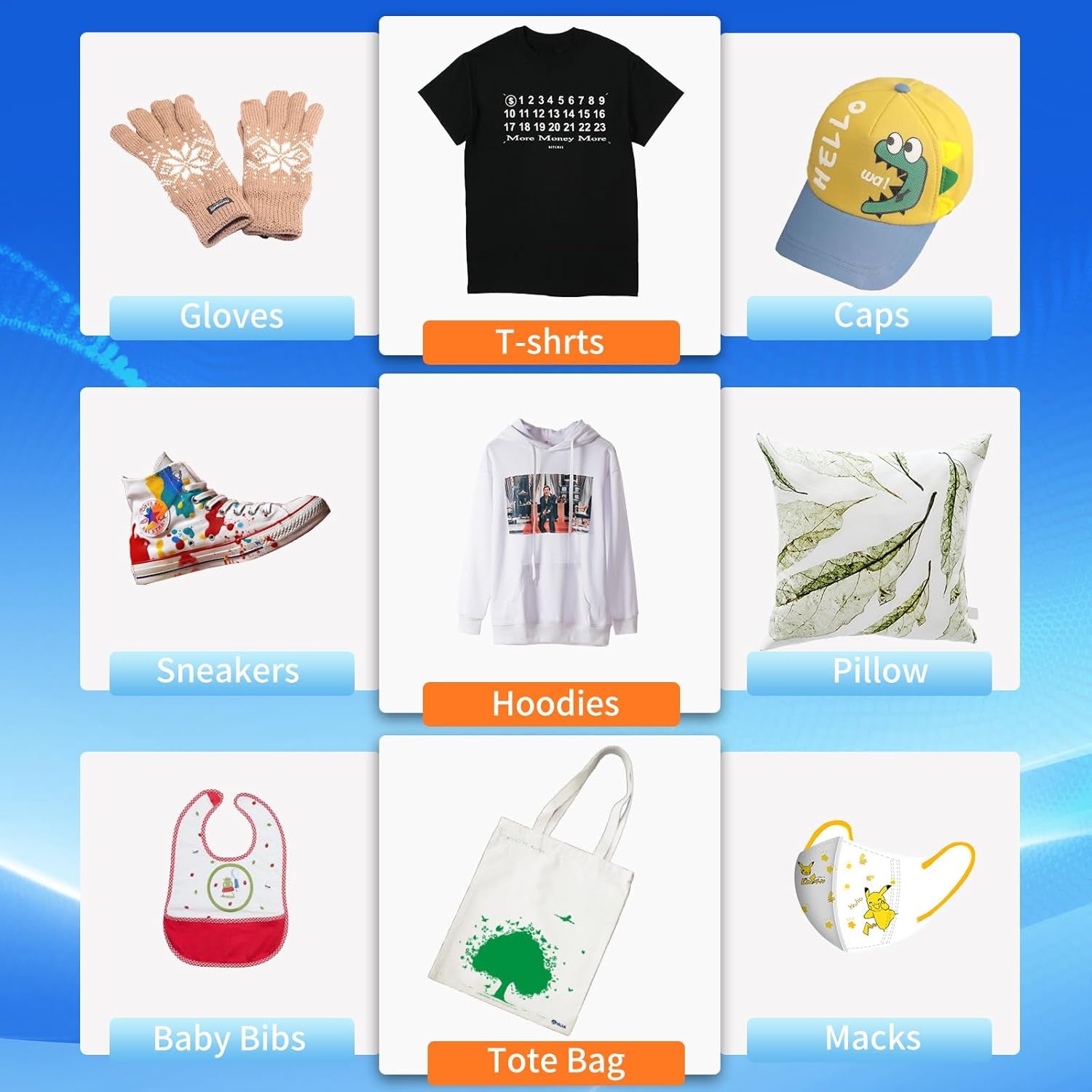 Heat Transfer Vinyl Remover for Fabrics