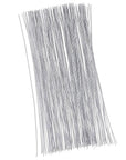 300 Pieces White 22 Gauge Floral Wire Stems for DIY Crafts, Artificial Flower Arrangements (16 In)