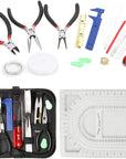 Bead Tray for Jewelry Making and Jewelry Making Supplies Kit Own Bead Tools for Jewelry Making Include Beading Board, Bead Tool Kit, Jewelry Making Tools for Jewelry Repair (23Pieces)