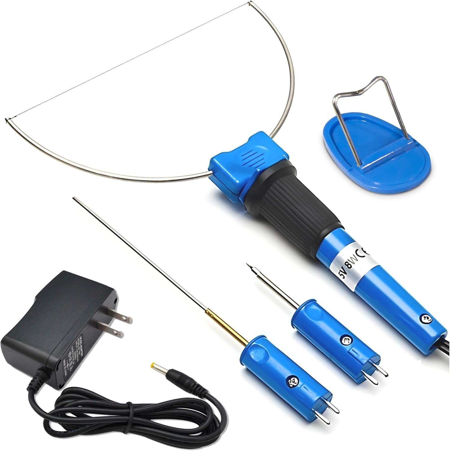 Perfect Mini Electric Hot Foam Cutter 3 in 1 Kit -  Hot Wire Styrofoam Cutting Knife, Heated Foam Carving Sculpting Tool, 100-240V Stainless Steel Wire Bowl Cutting Pen Engraver Tips