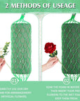 14 Pcs Floral Foam Garland 27.6Ft Absorption Flower Holder Plant Foam Flower Green Sponge Foam for Wedding Arch Door Tabletop Decoration Arrangement Home Garden Craft