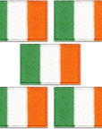 Small Shamrock Patches (10-Pack) Three Leaf Clover St. Patrick'S Day Iron on Appliques for Clothing, Uniforms, Hats, Backpacks, Jackets, Pants, Accessories, Etc.