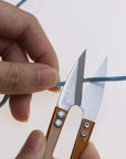 4.1Inch Sewing Scissors Yarn Thread Scissors Mini Small Snips Trimming Nipper - Great for Stitch,Diy Supplies (3PCS, Multicolor)