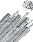 100 Pack 1/4''X 13.7Inch Spiral Steel Metal Boning for Corset, Sewing Corset Boning Precut for Contume Dress (6Mm)