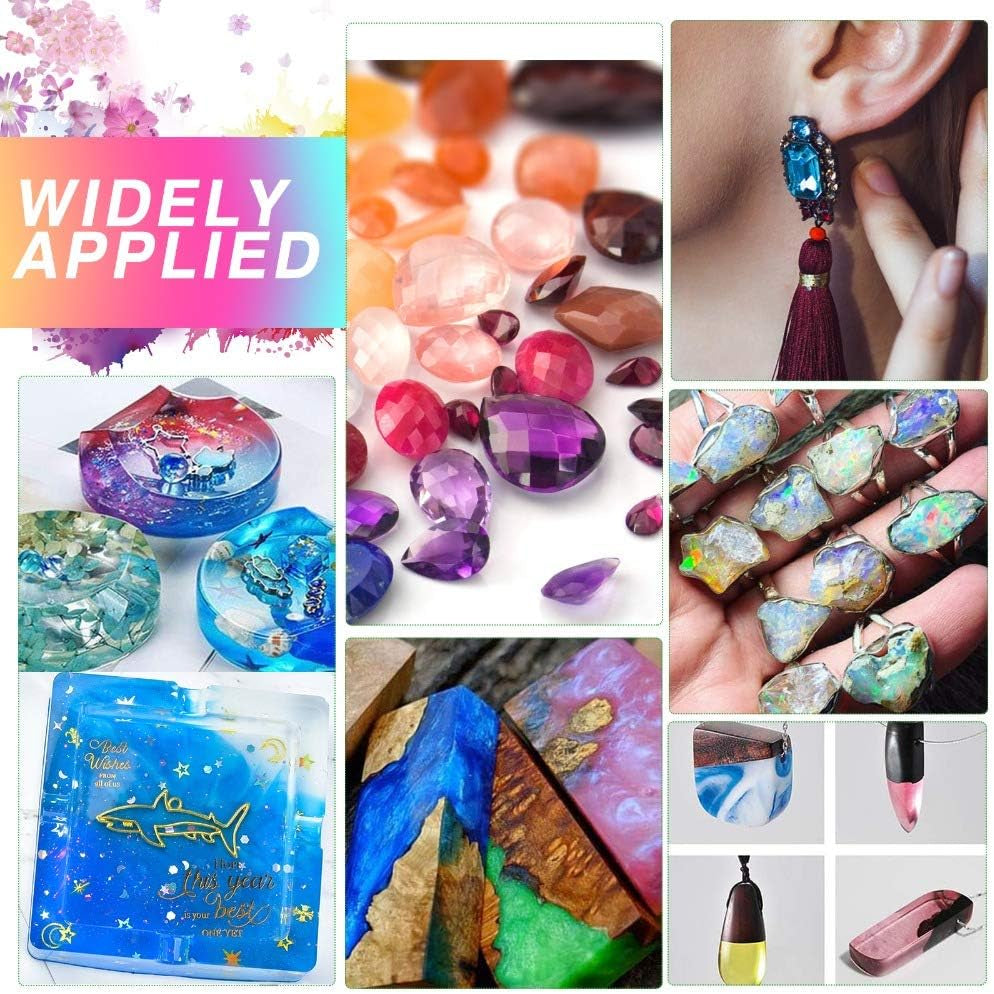 18 Colors Epoxy Resin Color Pigment Liquid Resin Color Dye Translucent Resin Colorant