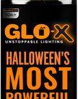 Orange Halloween Glow in the Dark Spray Paint - Make Indoor and Outdoor Halloween Decorations Glow Neon Fluorescent in the Dark - Metal Plastic Fabric