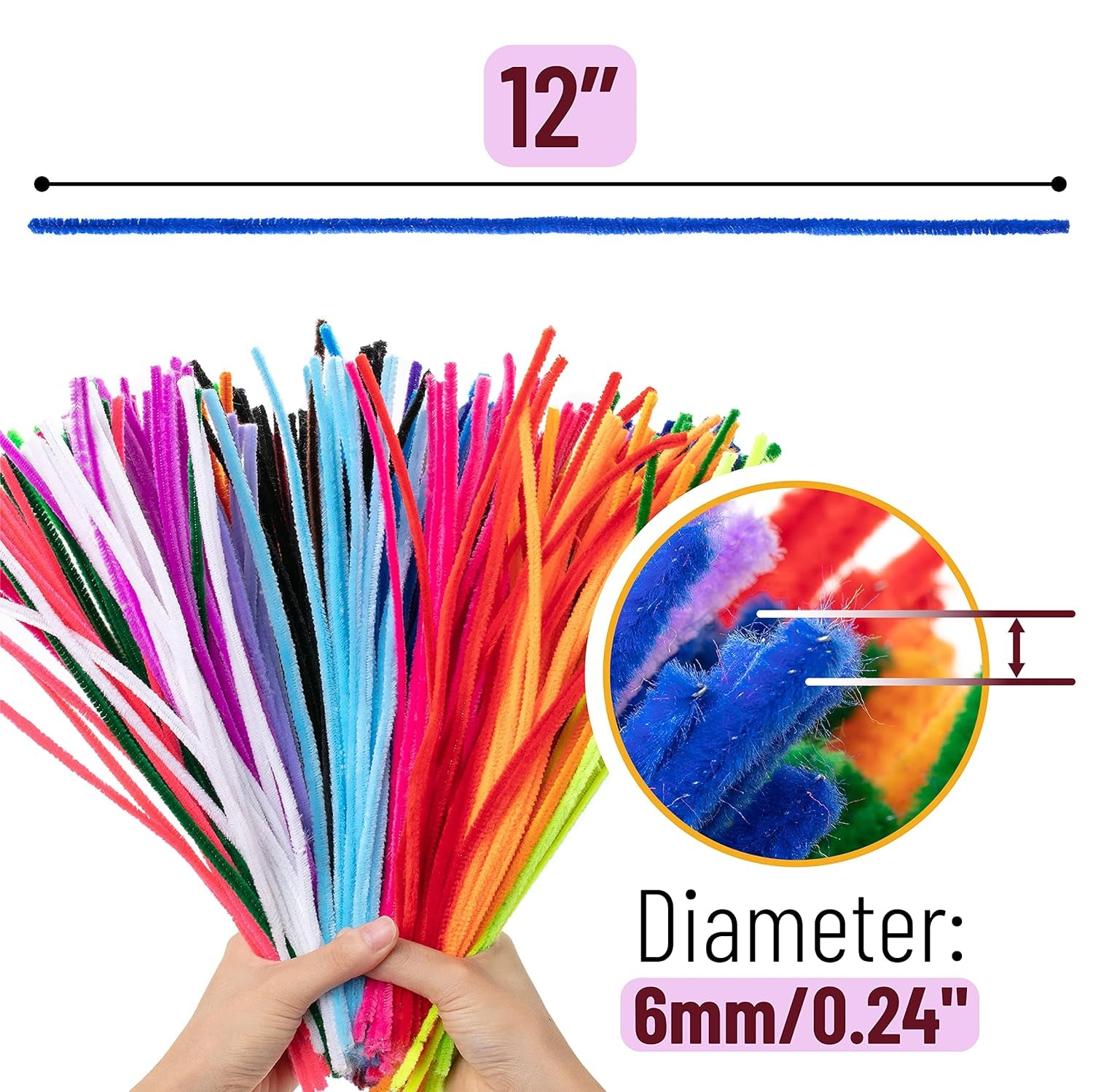 - Pipe Cleaners, 324 Pcs, 27 Colors, Chenille Stems, Pipe Cleaners Craft Supplies, Craft Pipe Cleaners, Chenille Stems Pipe Cleaners, Pipe Cleaners Bulk, Fuzzy Pipe Cleaners