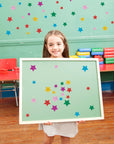 540Pcs Glitter Foam Star Stickers Self Adhesive Stars Wall Stickers for Scrapbooks Greeting Cards Home Birthday Party Graduation Decoration