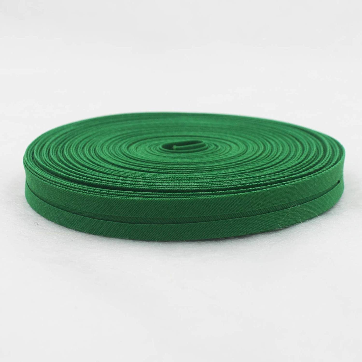 12Mm 1/2&quot; Single Fold Bias Tape Bias Binding for Sewing Solid Color 100% Polyester