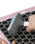 Brayer, Rubber Roller for Crafts, Works with Fabric, Vinyl, Iron-On & Inking Blocks, Extend Life of  Fabricgrip Mat, Compatible with  Maker