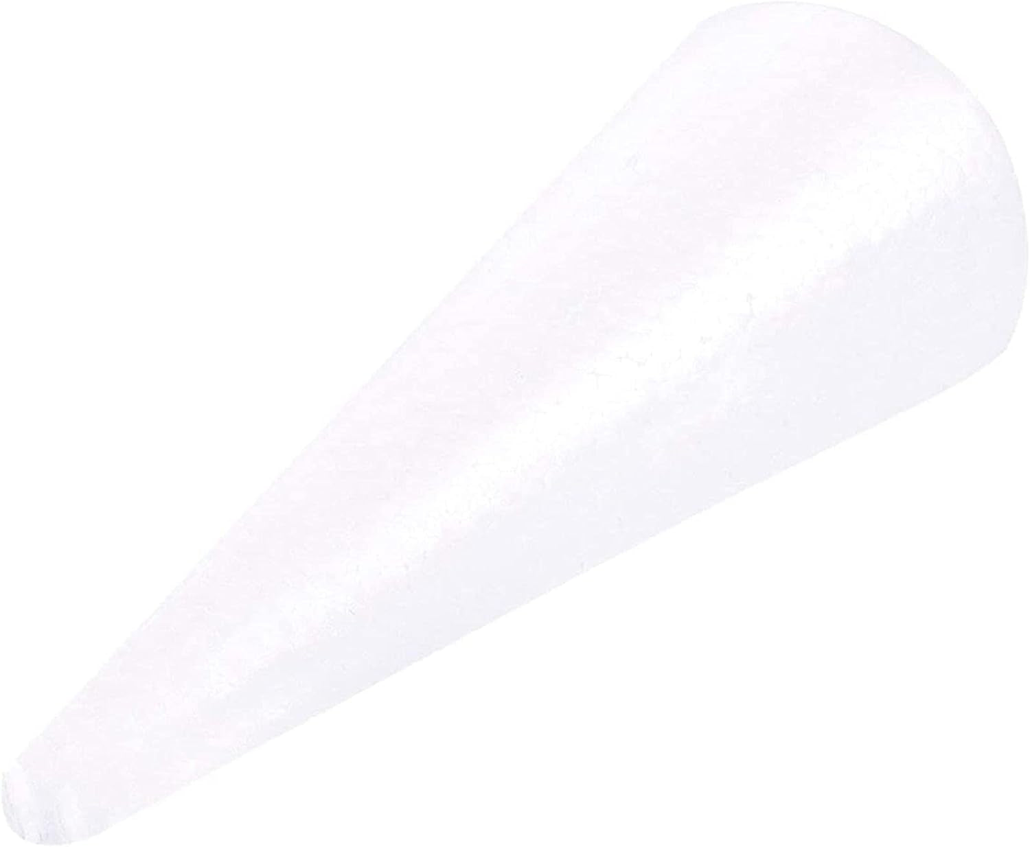 4 Pack Craft Foam - Foam Cones for Crafts, Trees, Holiday Gnomes, Christmas Decorations, DIY Art Projects (13.5X5.5 In)