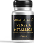 Acrylic Venezia Metallic Colour, Non-Fading & Shimmering Metallic Acrylic Paint with Rich Pigments | Non-Toxic Metallic Colours Ideal for Kids, Artist & Beginners | Pack of 2 (100 Ml Gold +
