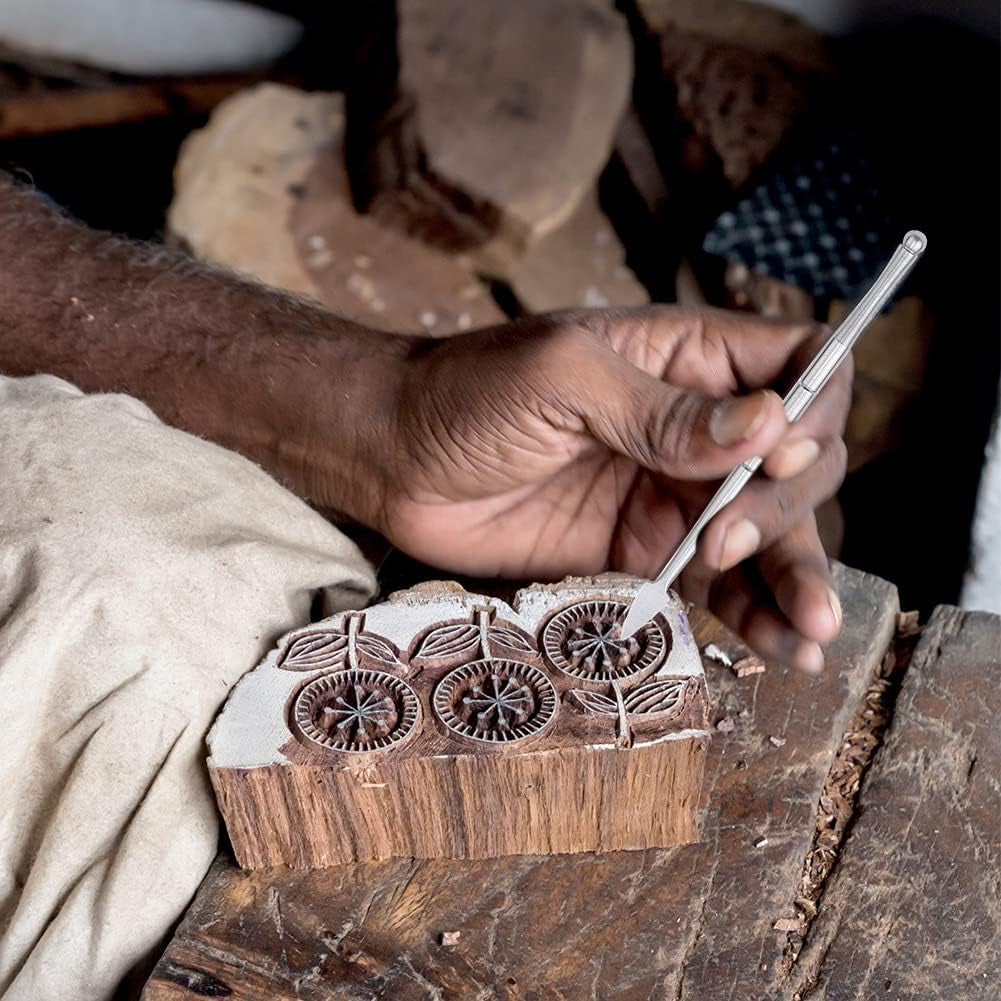 15 Pieces Wax Carving Tools,Stainless Steel Double-Ended Wax Sculpting Tools with 2Pcs Silicone Containers and 2Pcs Portable Metal Case for Wood Clay Pottery