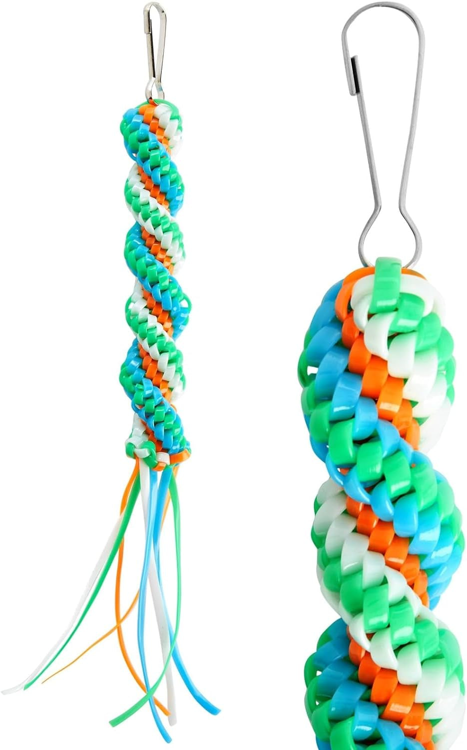 Lanyard String Boondoggle Kit with 10 Rolls (40 Yards Each) for Keychains and Bracelets (100 Total Pieces)