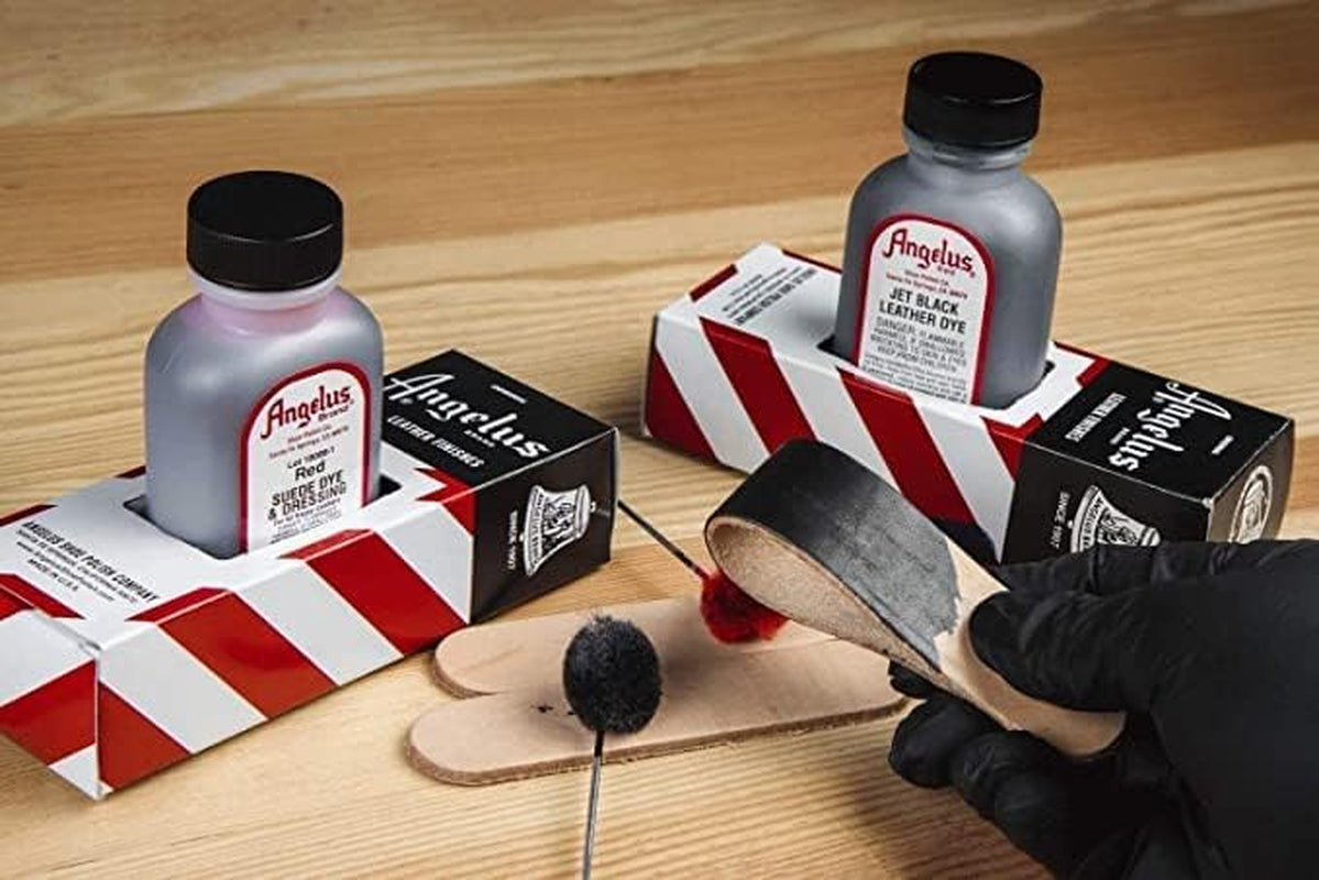 Leather Dye Jet Black - 2 Pack