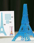 3D Printer Drawing Molds Paper Stencils for 3D Printing Pen, Printing Paper Painting Graffiti Template for 3D Pen Kids DIY Gift Present, 20 Sheets 40 Patterns with a PVC Transparent Board.
