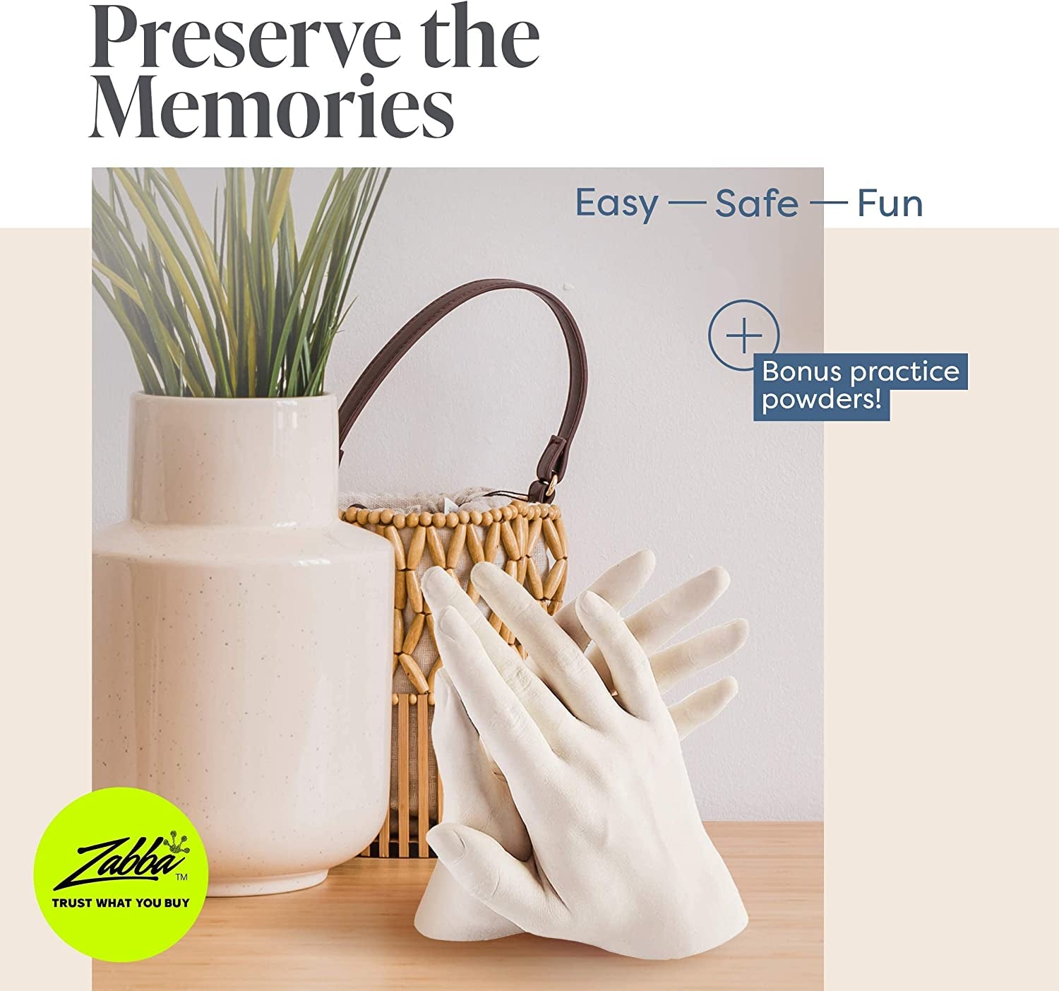 Hand Casting Kit Couples - Hand Mold Kit Couples, Wedding Engagement Gifts for Couples Husband Wife, Girlfriend Boyfriend