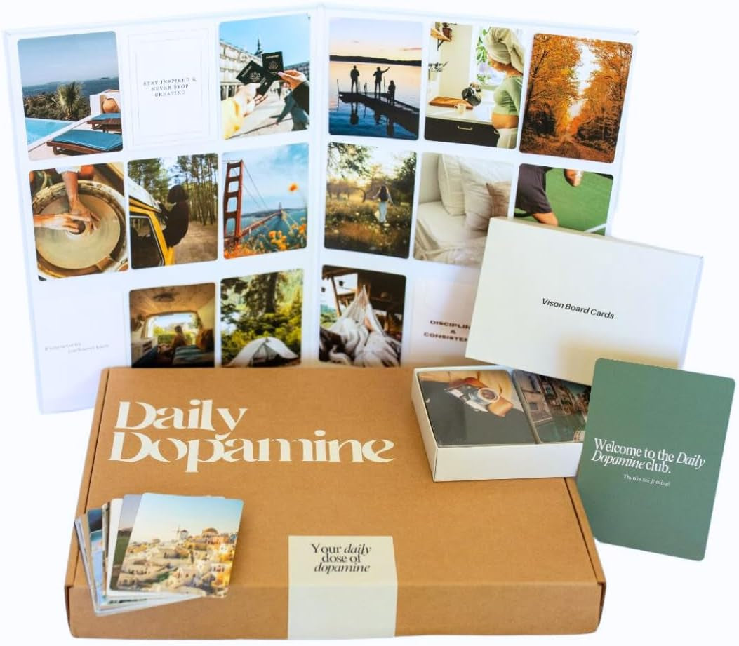 2024 Vision Board Kit - Vision Board Kit Supplies, Collage Images, Dream Board, & Mood Board - 150 Vision Board Images and Inspiring Quotes - Affirmation Cards & Goal-Setting