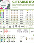 SHAPPIE Bracelet Making Kit with 18,500 Pcs & 120 Colorful Clay Beads – Heishi Beads for Necklace, DIY Bracelets & Earrings